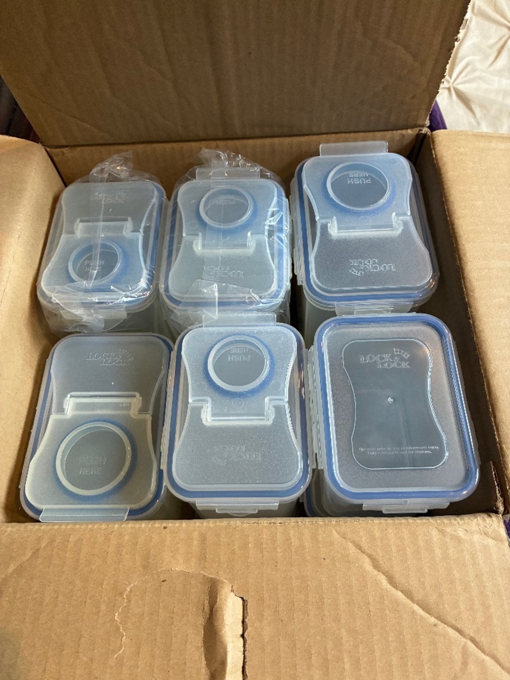 New in Box Lock & Lock 10 pc Storage Container Set